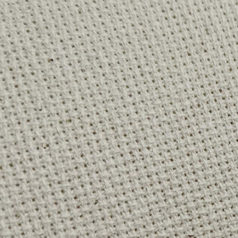 KCS 19" x 28" 18CT Counted Cotton Aida Cloth Cross Stitch Fabric (Natural Oatmeal) - Image 2